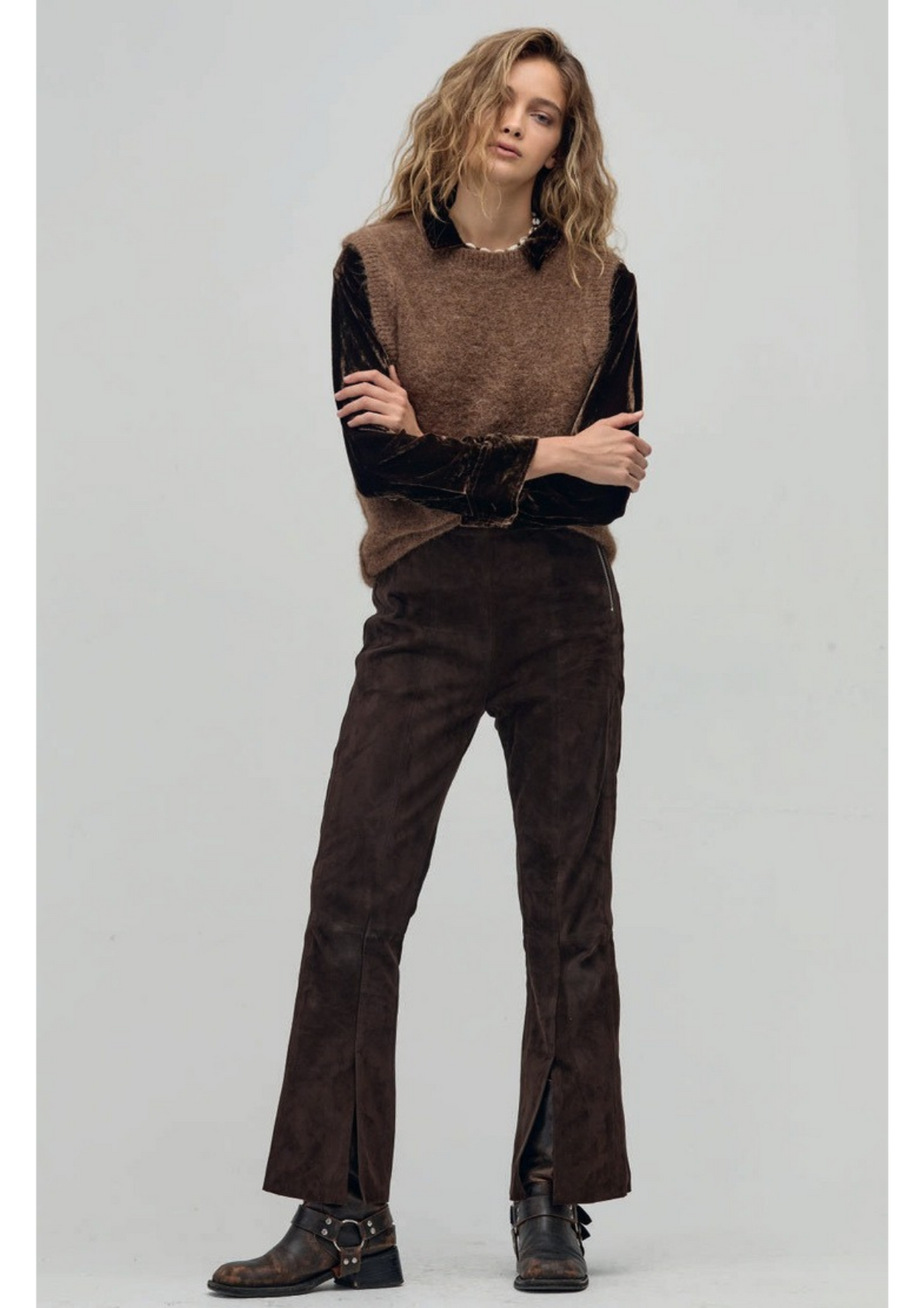 Tori Suede Pants