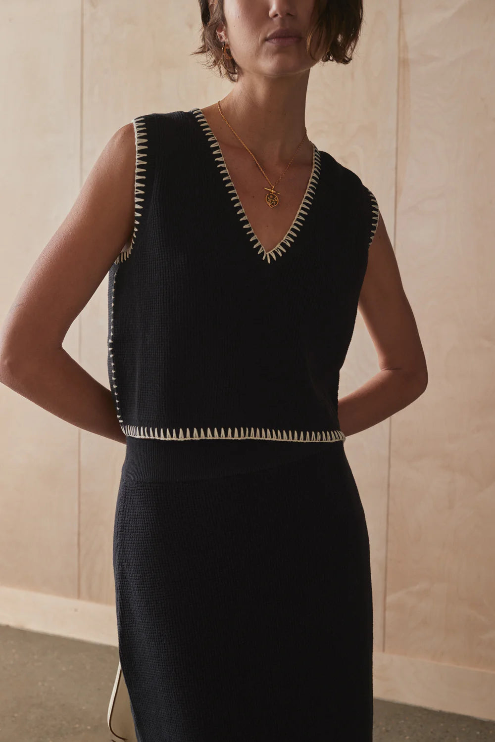 The Bronwynne Knit Vest