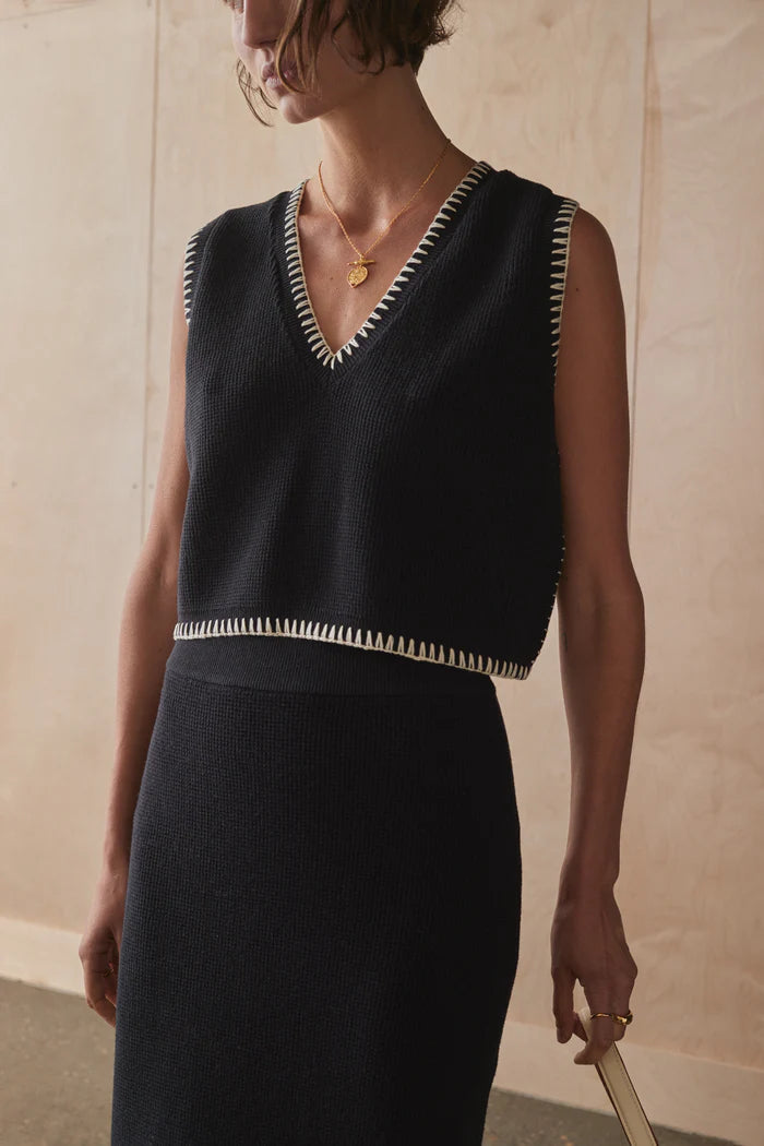 The Bronwynne Knit Vest
