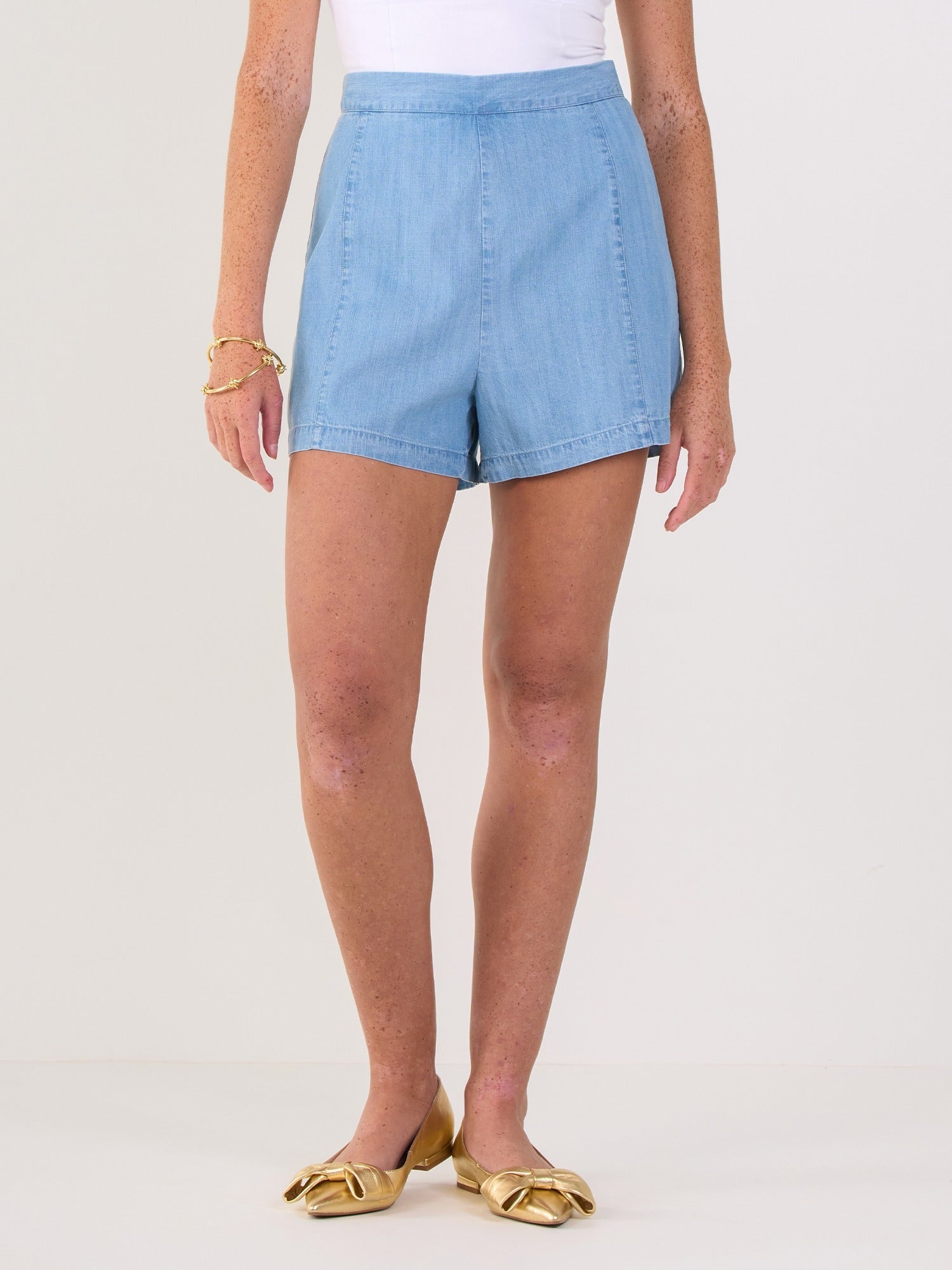 Tailored Short - Denim