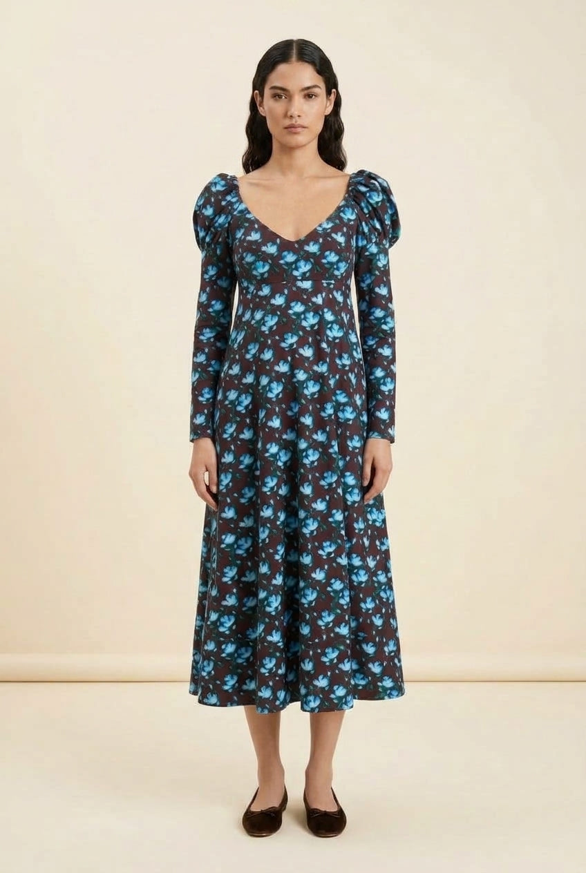 Tartan Recuerdos Frida Dress by De Loreta in Plaid