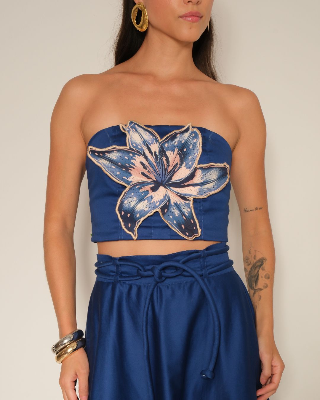 Pandora Floral Crop Top