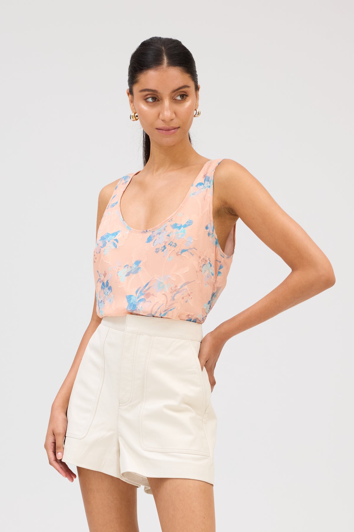 ELIJAH LEATHER SHORTS