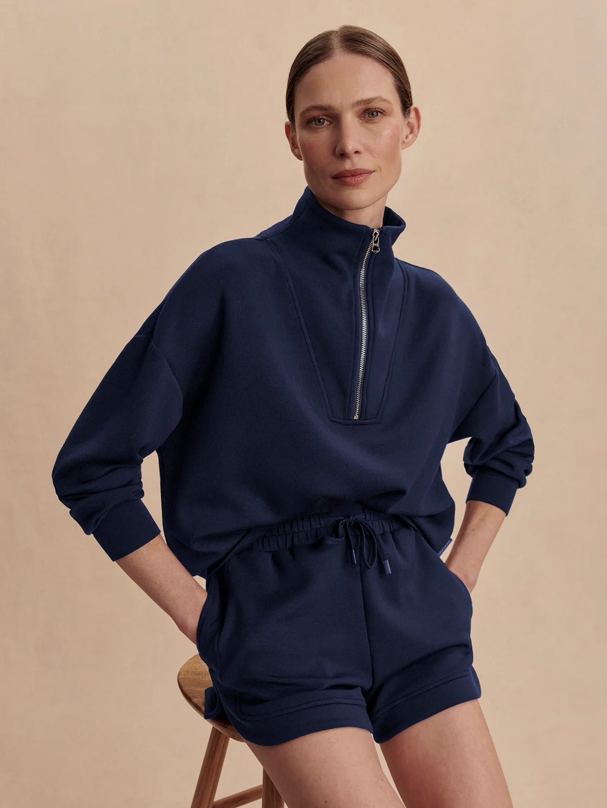 Hawley half zip sweatshirt