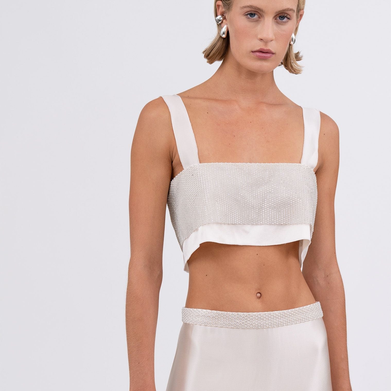 Capri Crop - Champagne