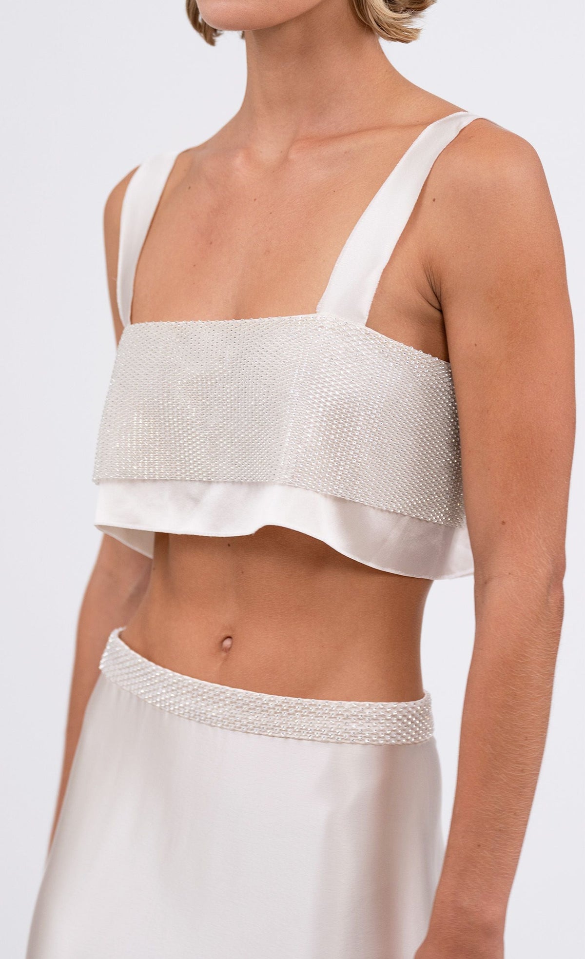 Capri Crop - Champagne