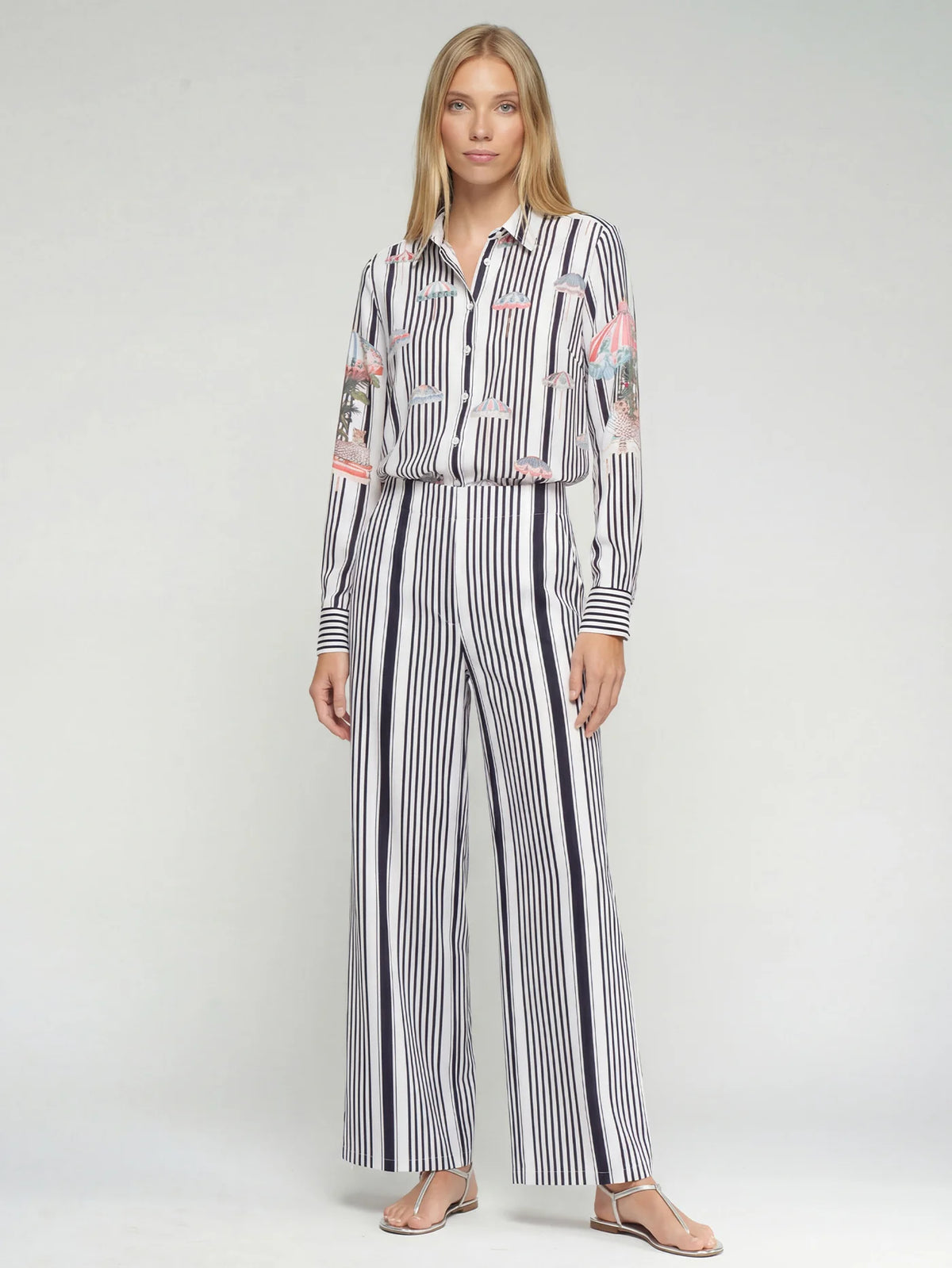 Black striped shirt dolce far niente