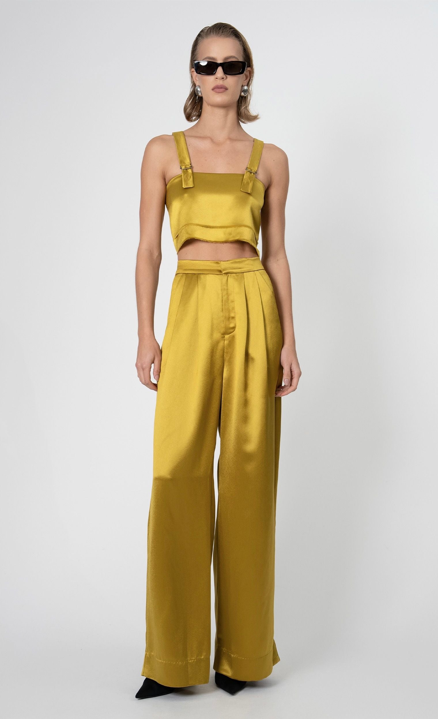 Astrid Crop - Ochre