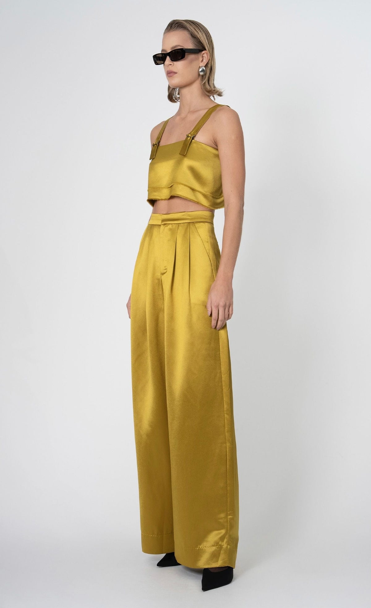 Astrid Crop - Ochre