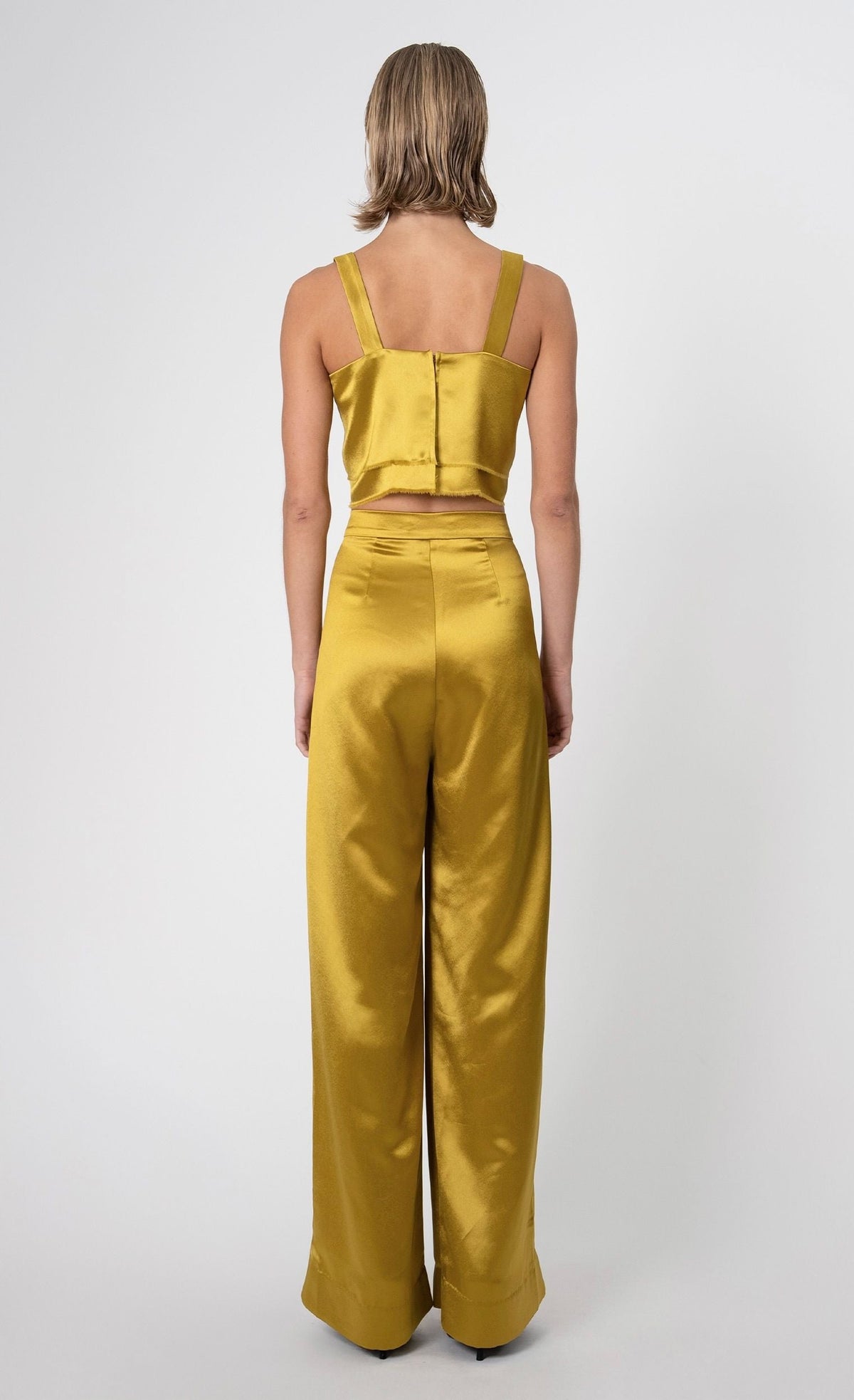 Astrid Crop - Ochre