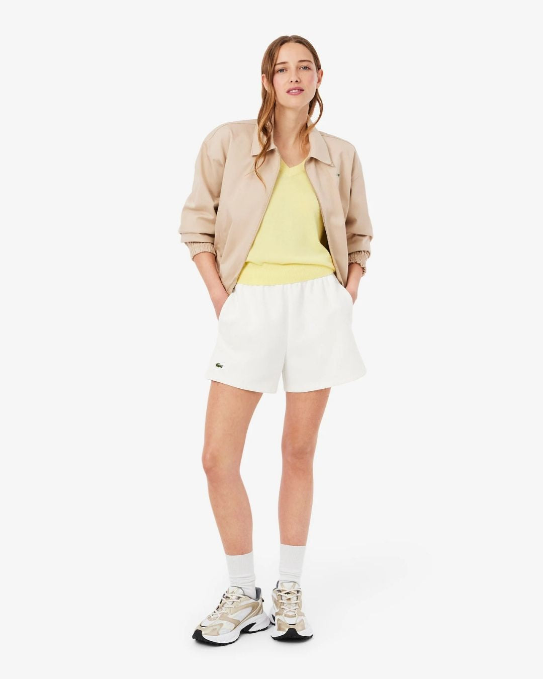Double Face Piqué Shorts