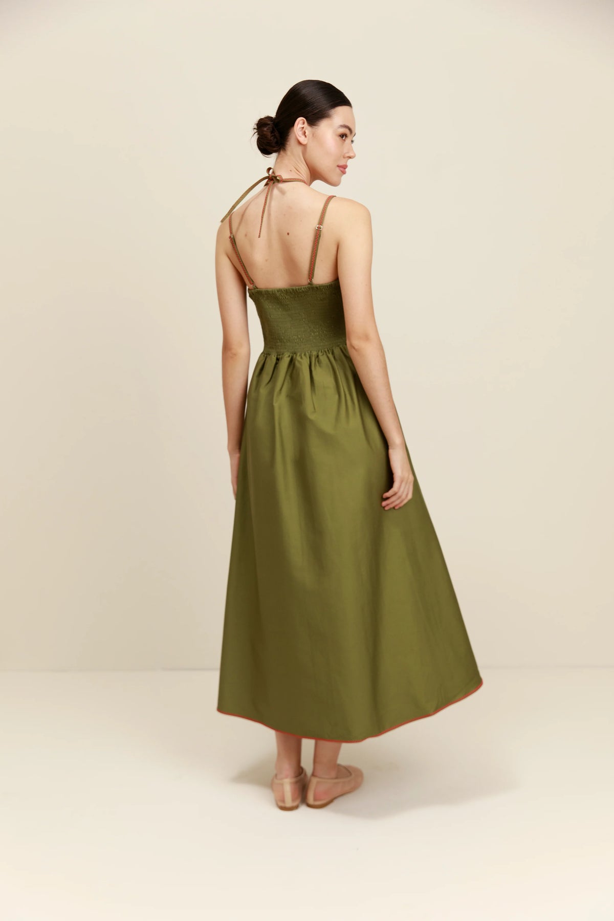 Mitico Dress in Olive