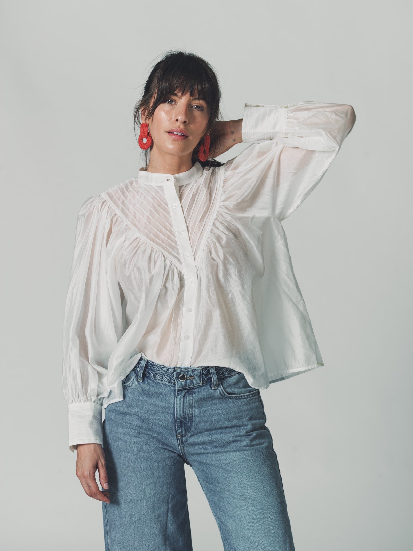 The Shiv Ruffled Shirt