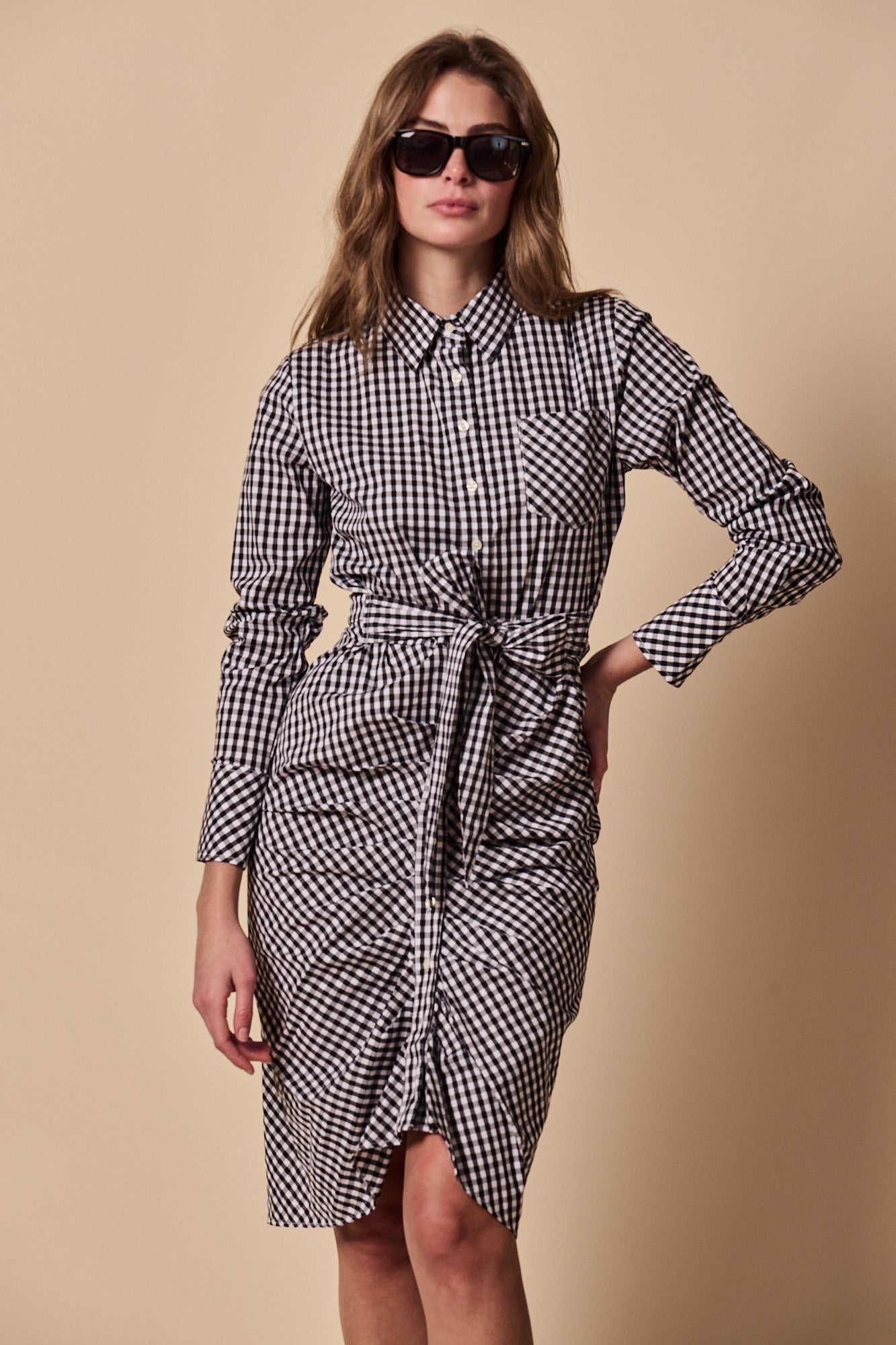 The Wrap Front Dress