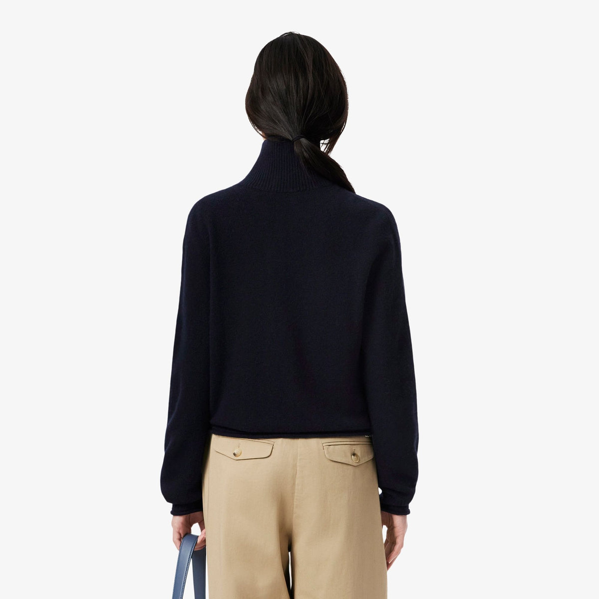Women&#39;s Wool High-Neck Sweater