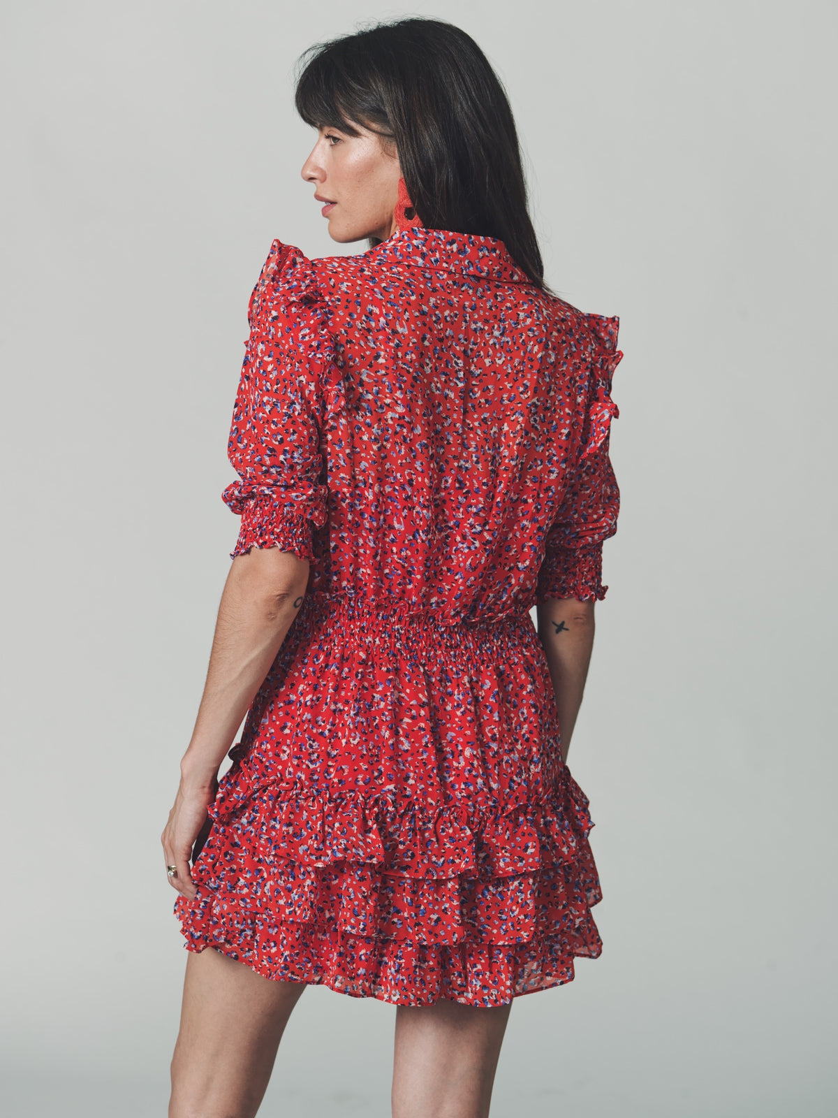 The Ruffled Tiered Minidress