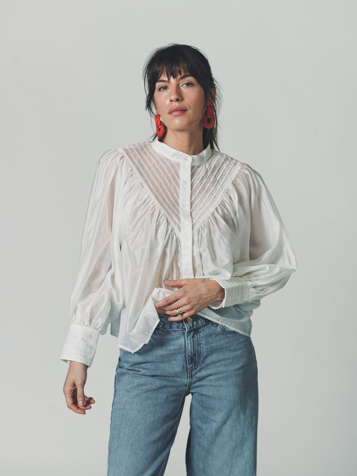 The Shiv Ruffled Shirt