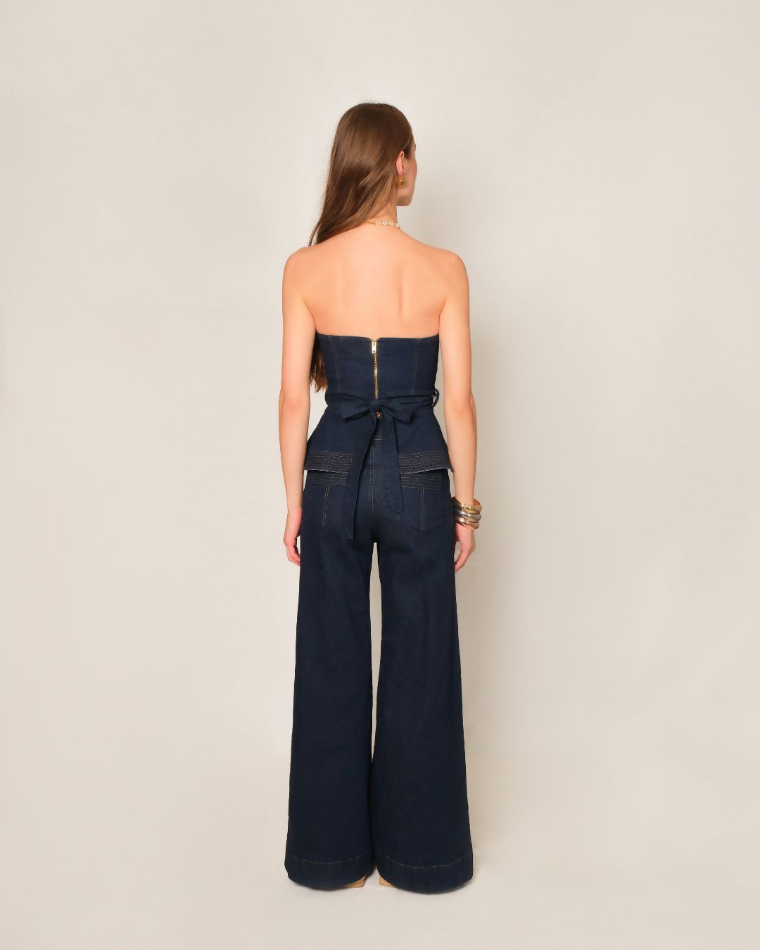 Esplendor Denim Flare Pants