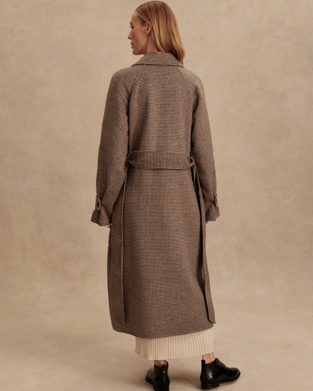 Tomlinson belted long Coat