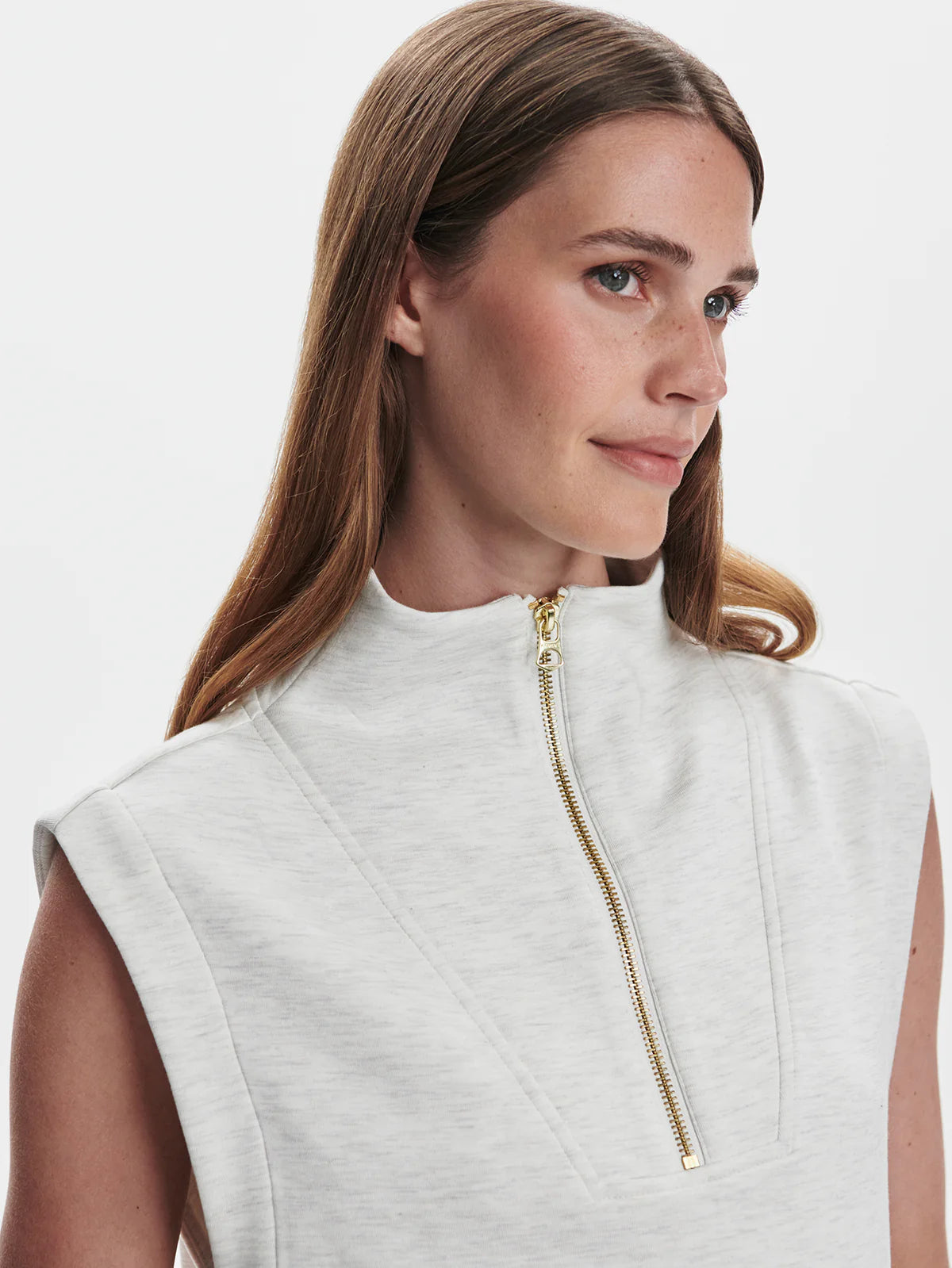 Magnolia Half-Zip Tank