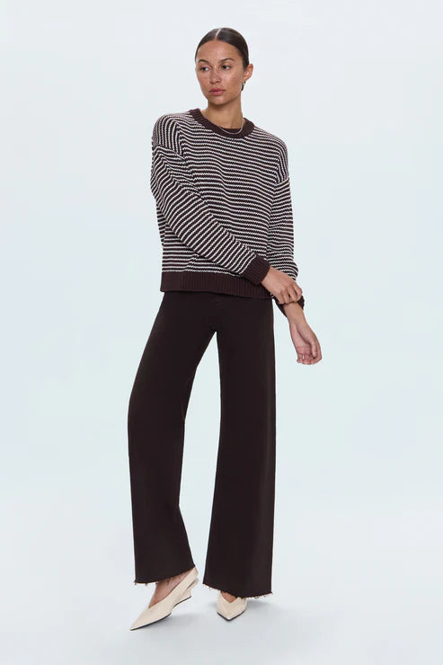 Aura Relaxed Crew Neck Sweater