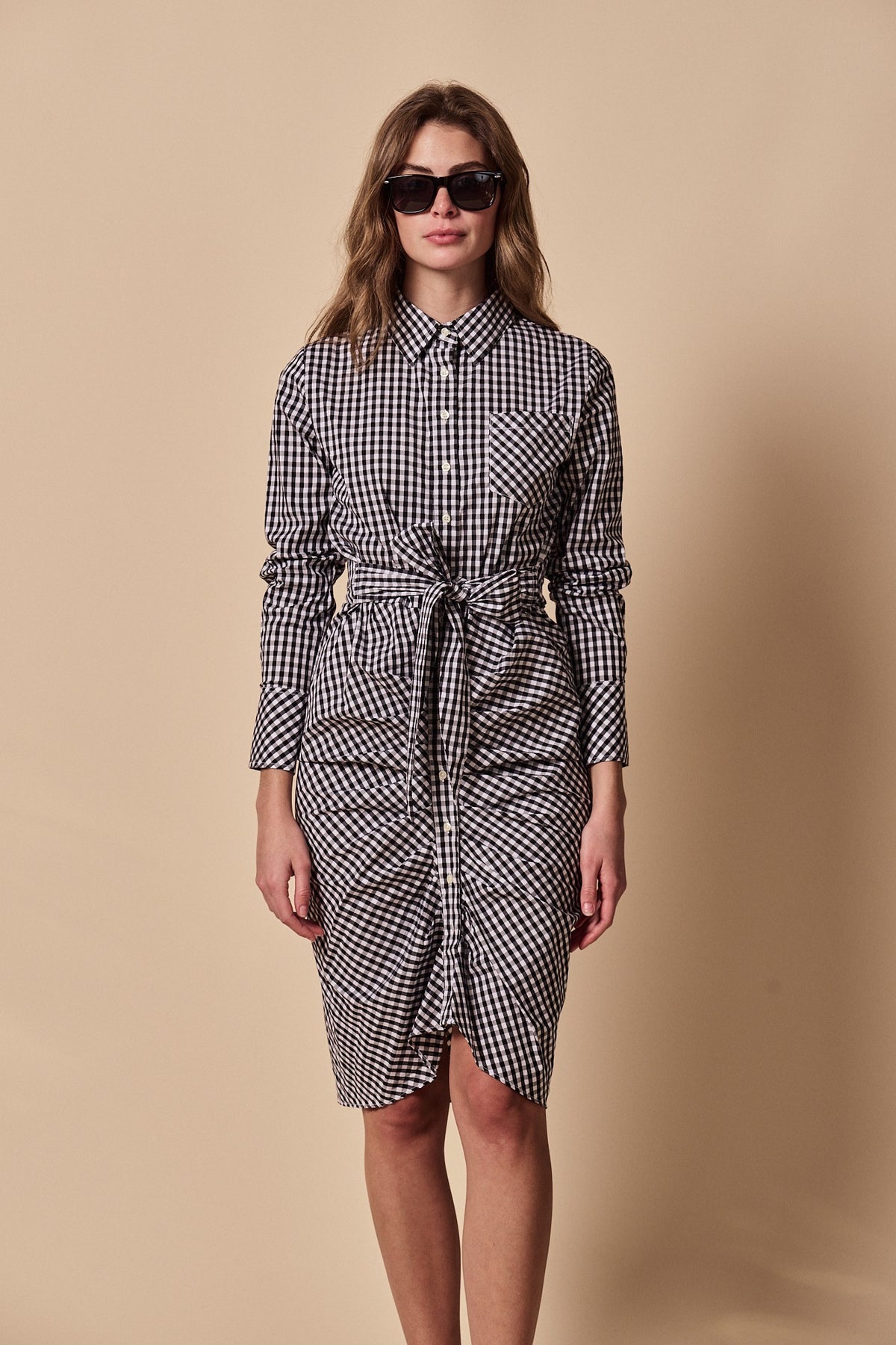 The Wrap Front Dress