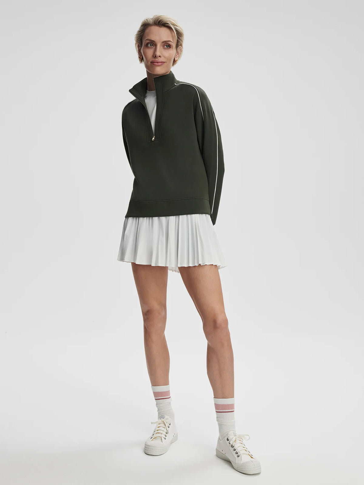 Kirsi Half-Zip Sweatshirt