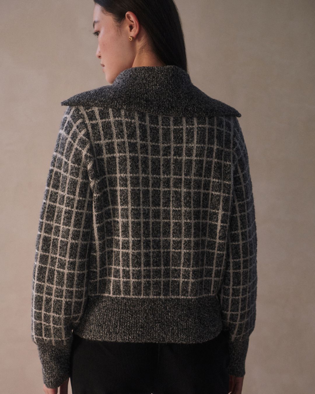Furley half zip knit