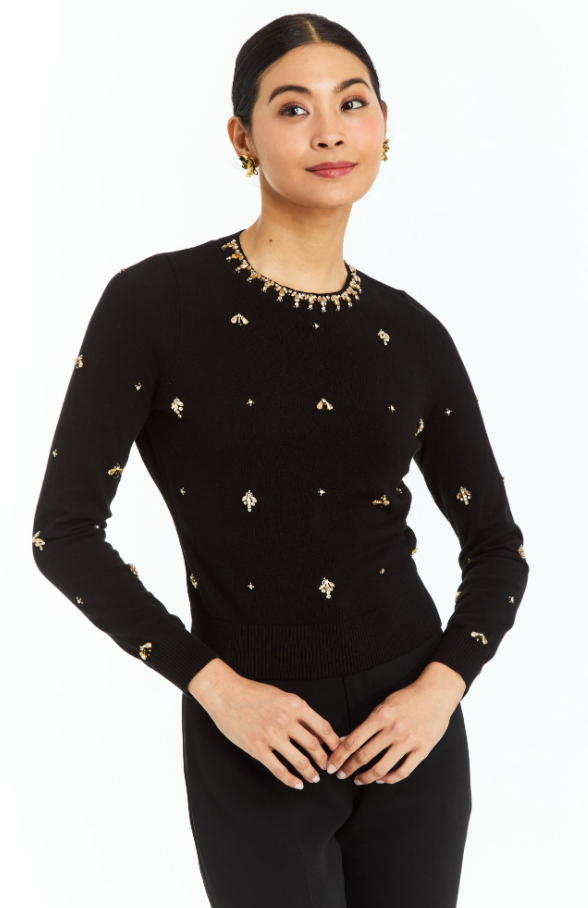 PHOEBE SWEATER - 45KN01028DK