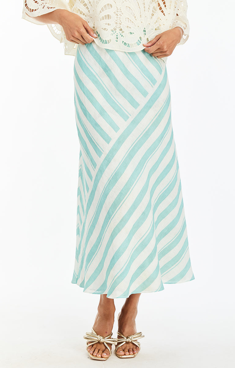 SANTIAGO CONVERTIBLE MIDI SKIRT - 47PL03035EO