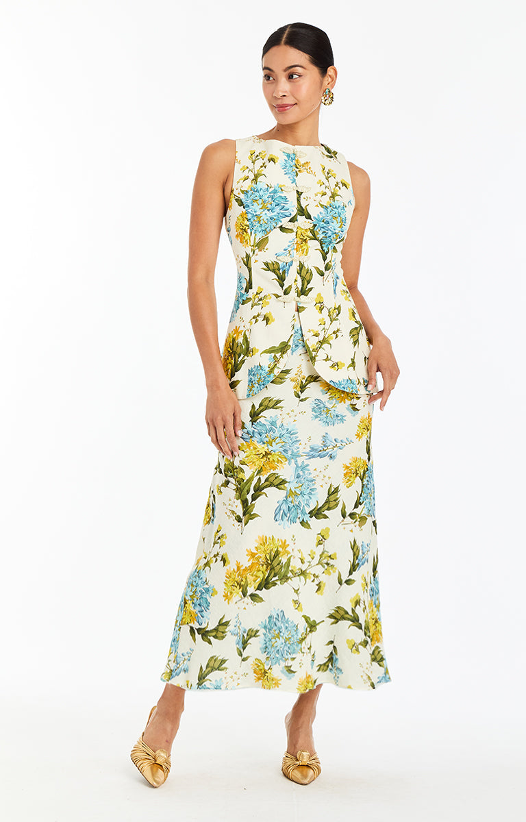 SANTIAGO CONVERTIBLE MIDI SKIRT - 47PL03035EO