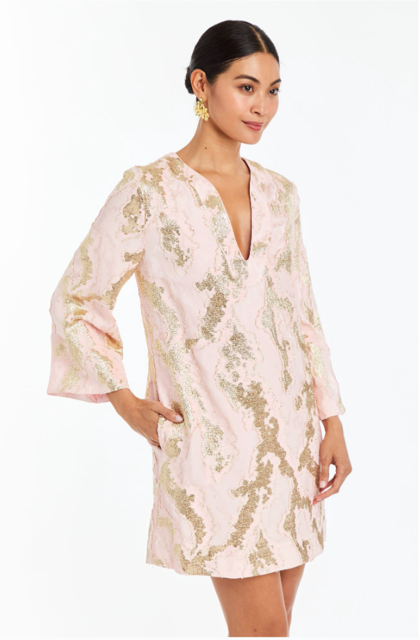 INES CAFTAN MINI DRESS - 47MJ04394SO