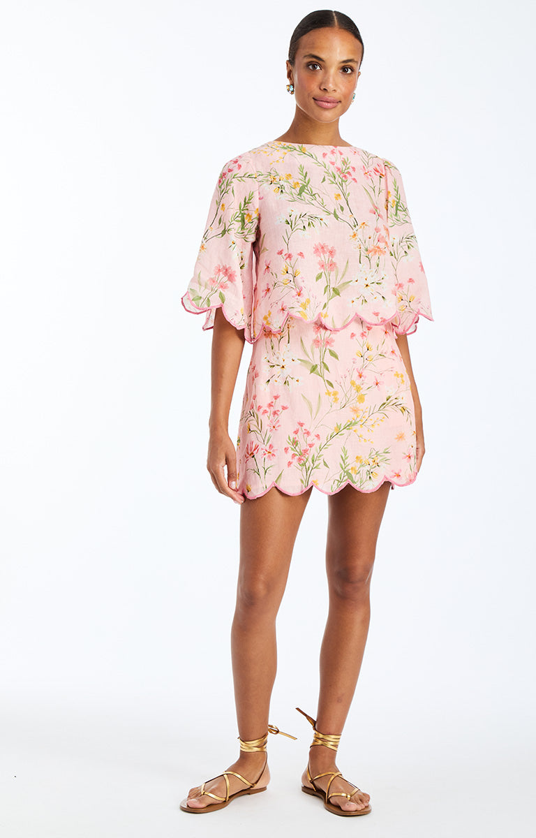 PILAR MINI SKIRT - 47PL03023RV
