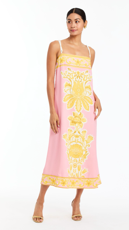 GALENA CONVERTIBLE TEA LENGTH DRESS - 47PL04505FL