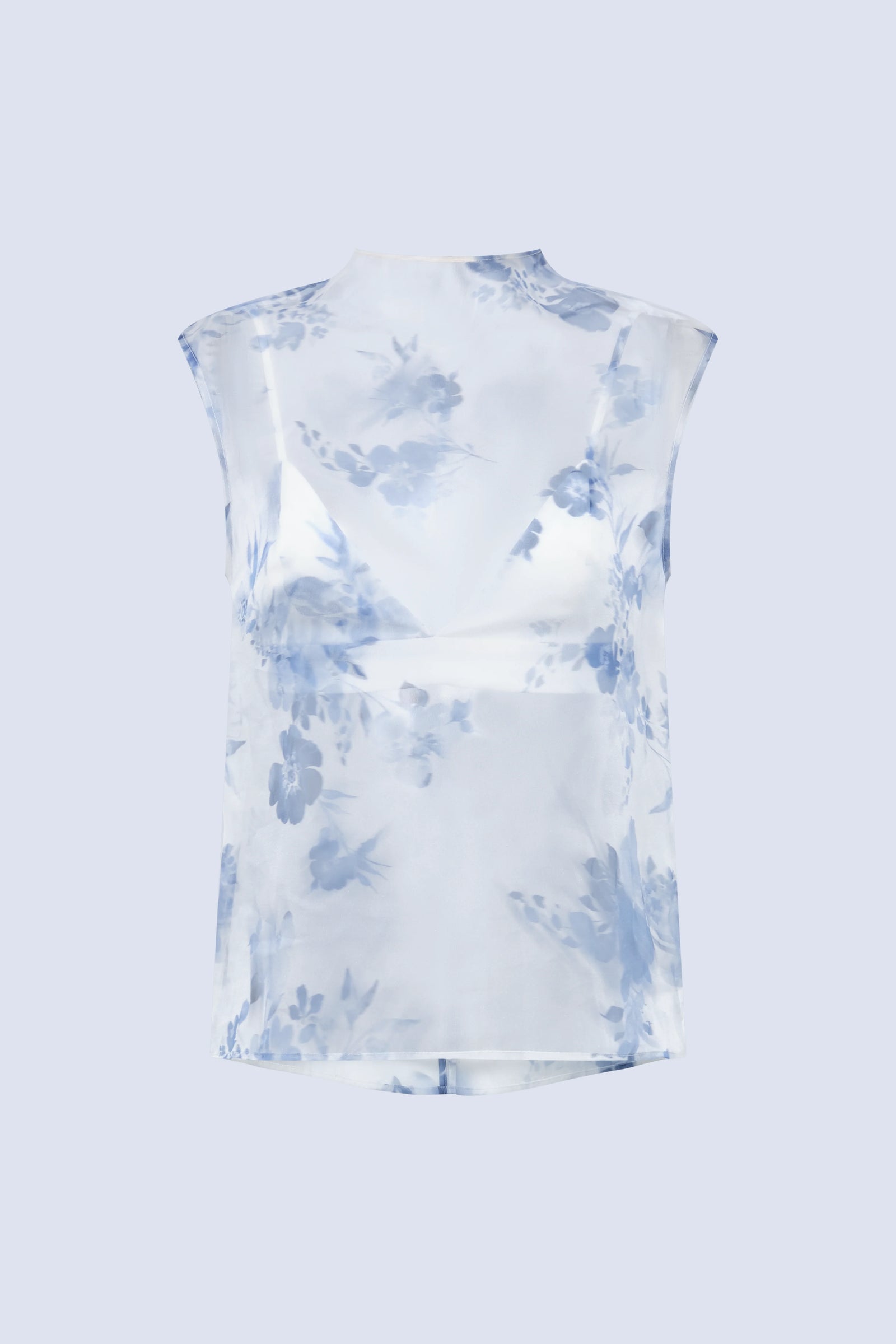 Floral Toile Print Wedgewood