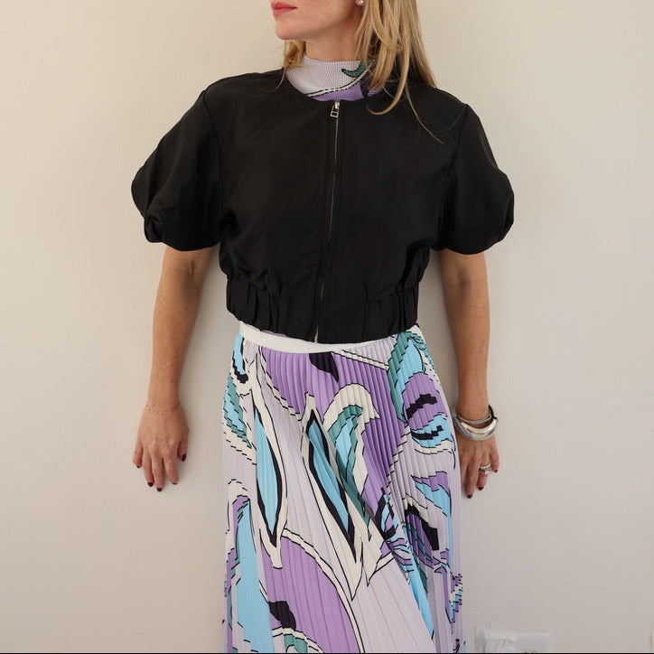 Jacqueline short sleeve jacket