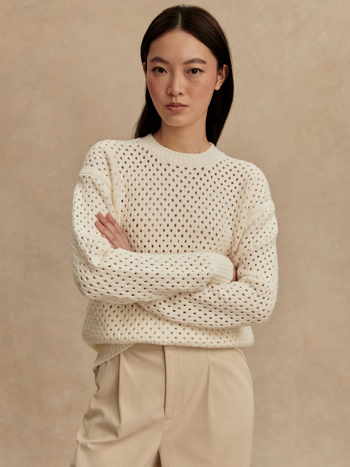 Grady Bouclé Knit Sweater