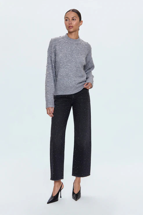 Aura Relaxed Crew Neck Sweater
