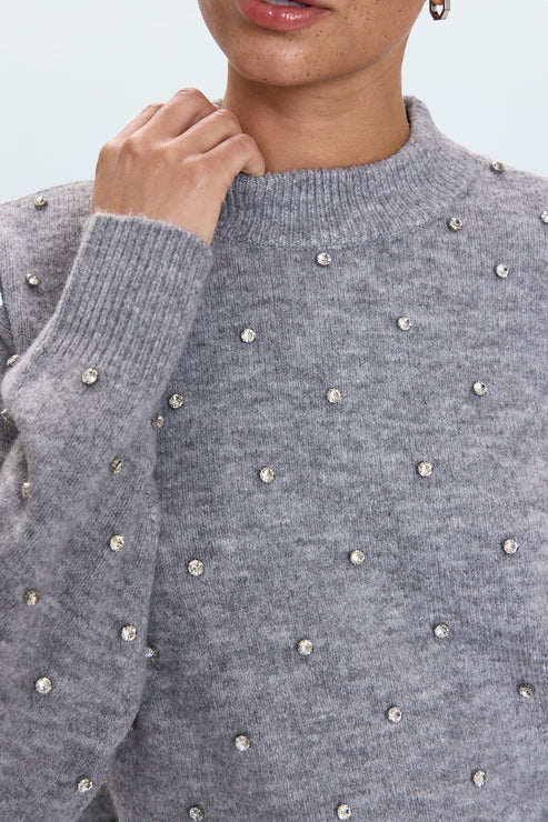 Aura Relaxed Crew Neck Sweater