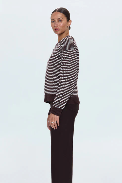 Aura Relaxed Crew Neck Sweater