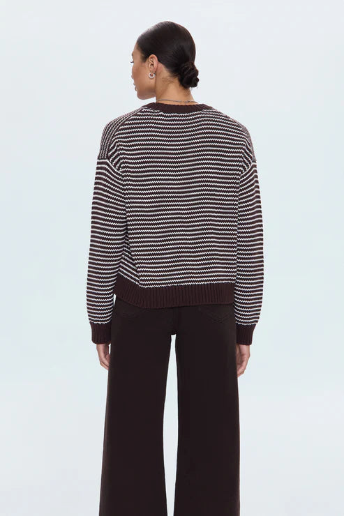 Aura Relaxed Crew Neck Sweater