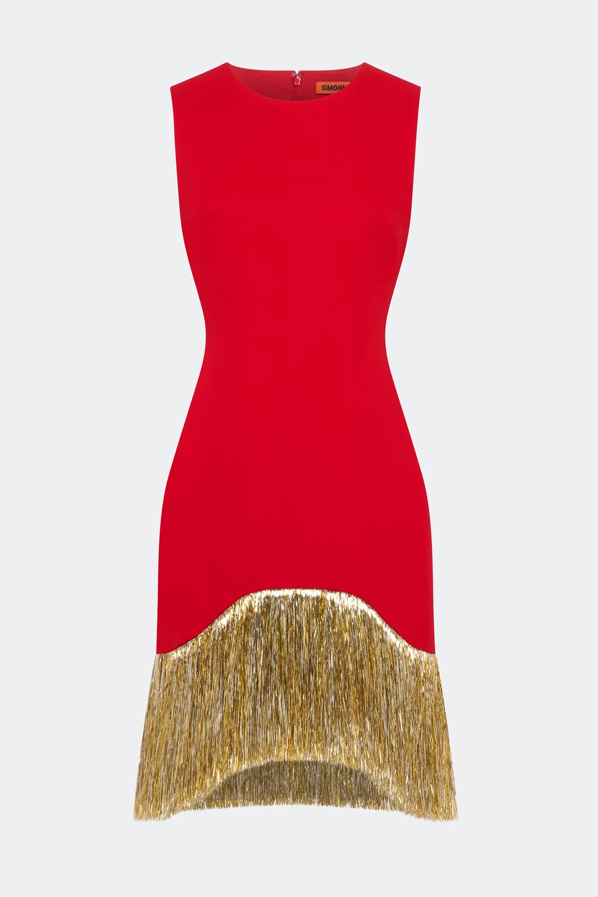 Bowie fringe mini dress