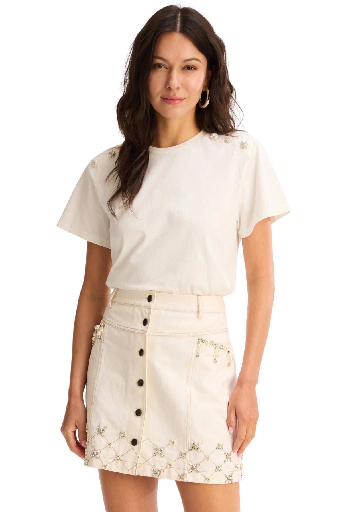 Rhinestone Harper Skirt