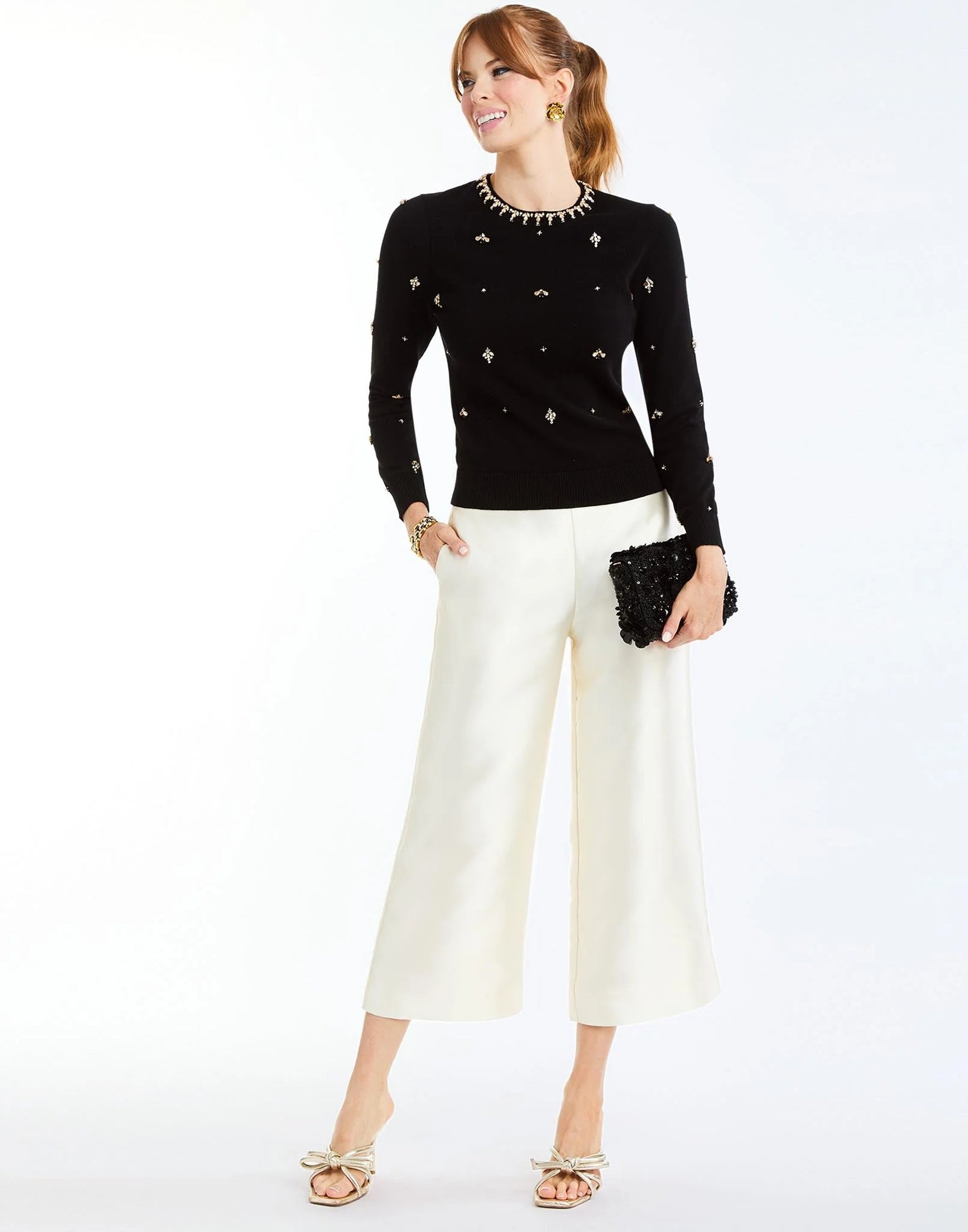BLAKE CROPPED PANTS - 41SW02016IV