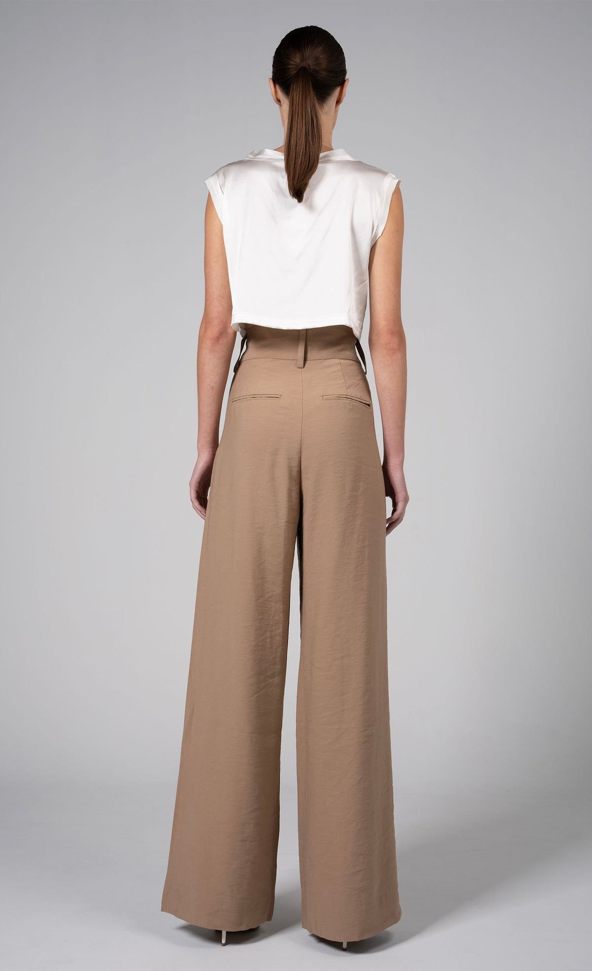 Mel Crop Top - Ivory