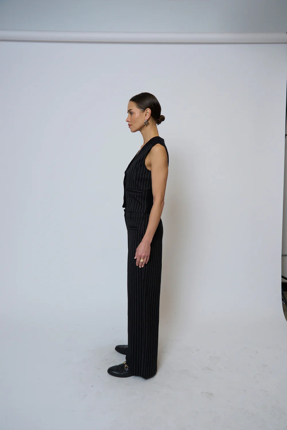 ASTRID PINSTRIPE VEST