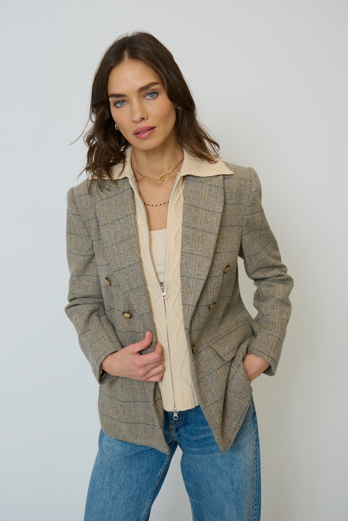BILLIE CABLE INSERT JACKET