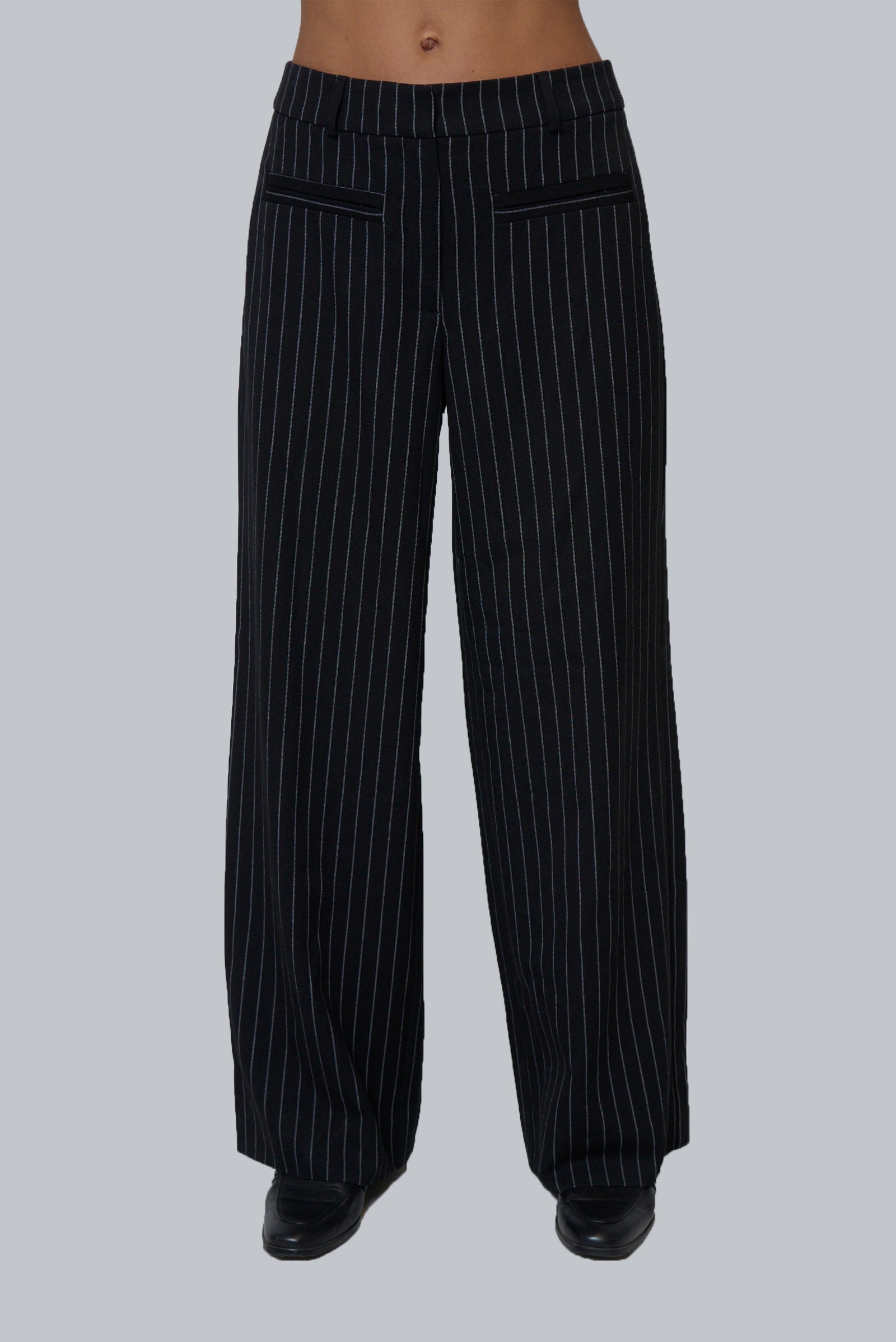 ASTRID PINSTRIPE TROUSERS