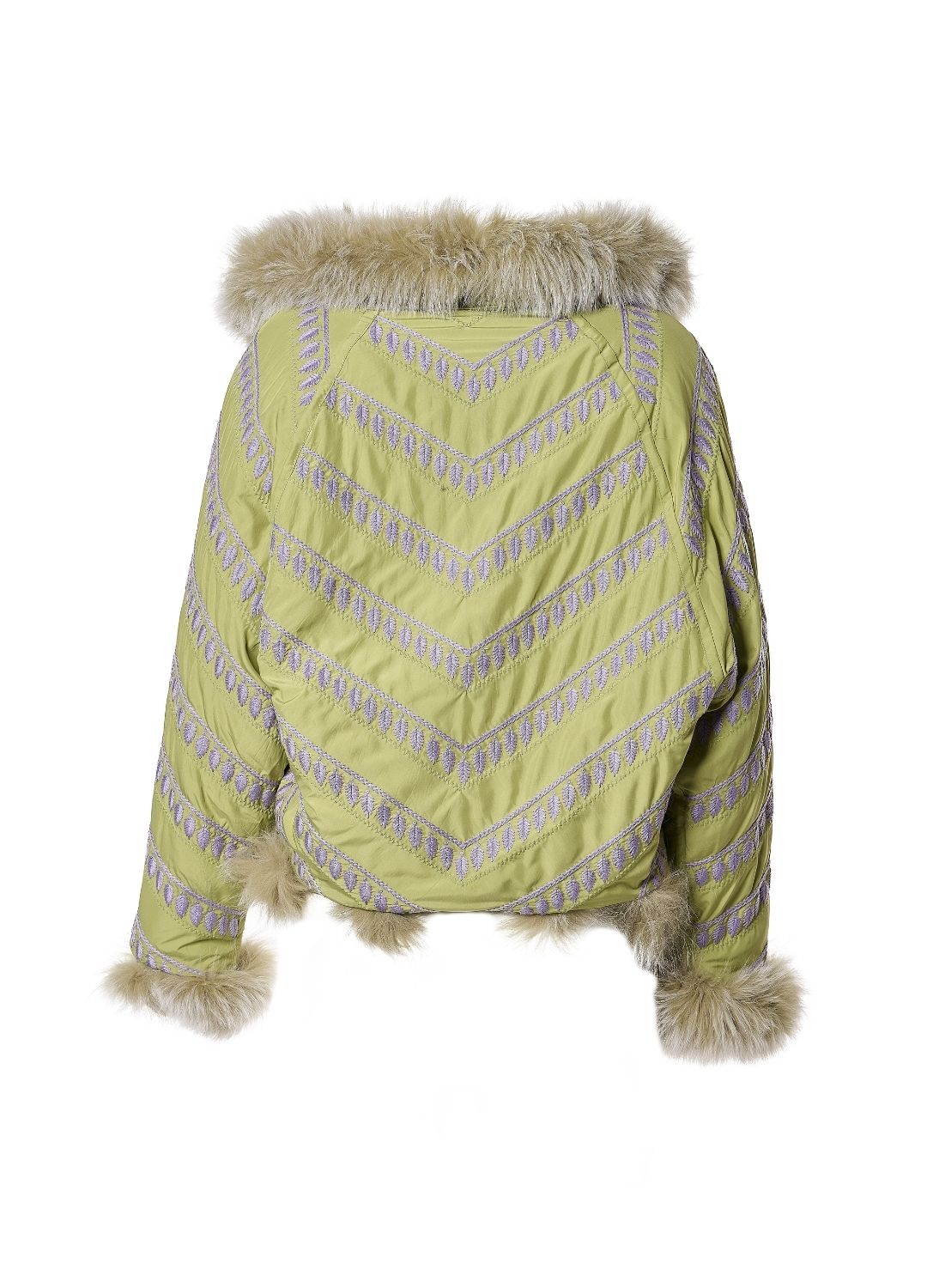 Silk Reversible Double Breasted Bomber