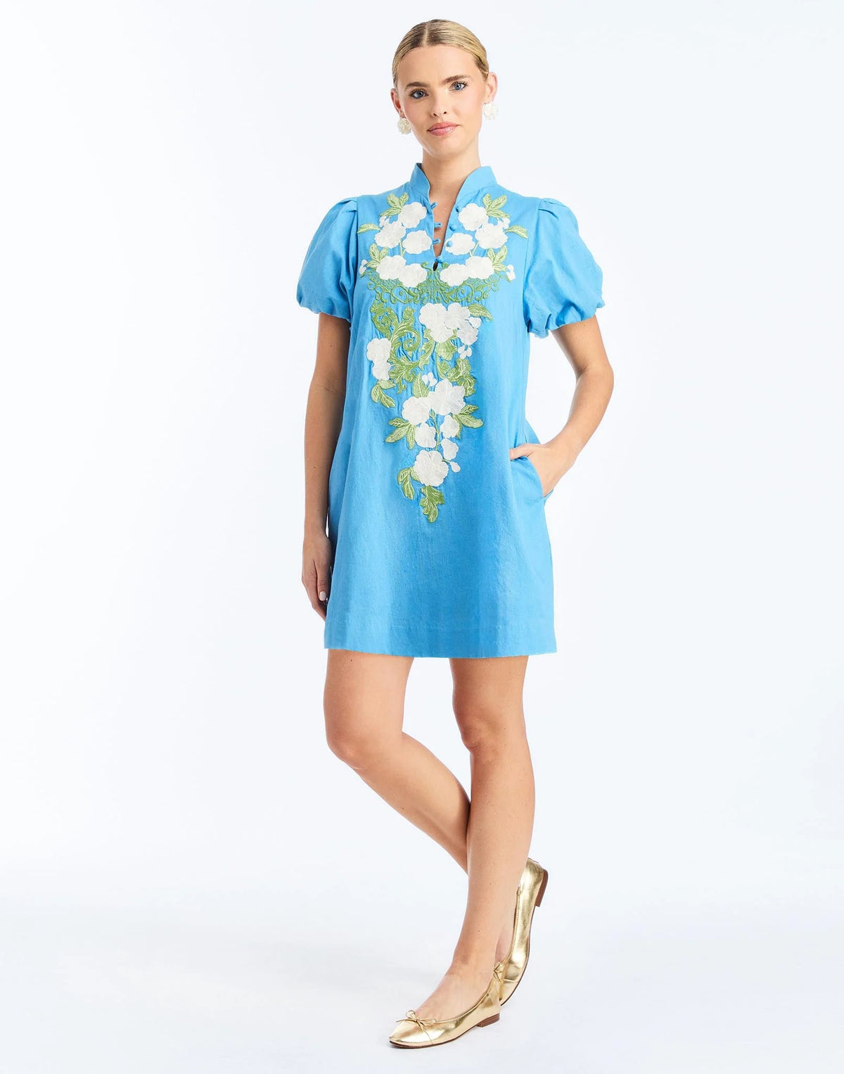 Elliana Barong Mini Dress